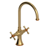 Rubinet Two Handle Single Hole Kitchen Set Gold