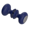 Rubinet Shower Door Knob (set) Midnight Blue