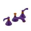 Rubinet Widespread Lav. Set. (less drain) Purple Haze
