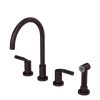 Rubinet Widespread Kitchen Set with Hand Spray Oil Rubbed Bronze