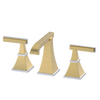Rubinet Widespread Lav. Set. (less drain) Satin Brass