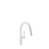 Baril Single-hole bar / prep kitchen faucet with 2-function pull-down spray