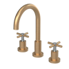 Rubinet Widespread Kitchen Set with LaSalle Spout Satin Gold