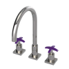 Rubinet Widespread Kitchen Set Polished Nickel