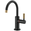 Brizo Instant Hot Faucet With Arc Spout And Knurled Handle
