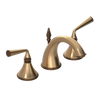 Rubinet Widespread Lav. Set. (less drain) Satin Gold