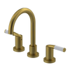 Rubinet Widespread Lav set (less drain) Antique Brass Matt