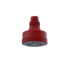 Rubinet 3 FUNCTION SHOWER HEAD Maroon