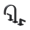 Rubinet Widespread Lav. Set. (less drain) Matt Black