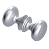 Rubinet Shower Door Knob (set) Satin Chrome