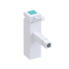 Rubinet Single Control Bidet Fitting (less drain) Matt White