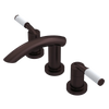 Rubinet Widespread Lav. Set. (less drain) Oil Rubbed Bronze