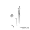 Baril Complete pressure balanced shower kit without handle