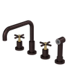 Rubinet Widespread Kitchen Set with Hand Spray Oil Rubbed Bronze