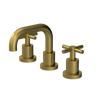Rubinet Widespread Lav. Set. (less drain) Antique Brass Matt