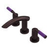 Rubinet Widespread Lav. Set. (less drain) Oil Rubbed Bronze