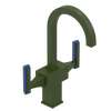 Rubinet Single Hole Dual Handle Lav. Set. (less drain) Green Envy