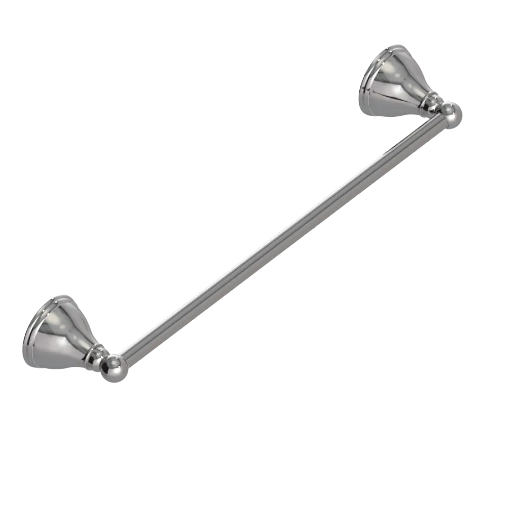 Rubinet Towel Bar 24" Polished Nickel