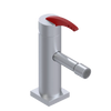 Rubinet Single Control Bidet Fitting (less drain) Satin Chrome