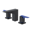 Rubinet Widespread Lav. Set. (less drain) Matt Black
