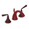 Rubinet Widespread Lav. Set. (less drain) Maroon