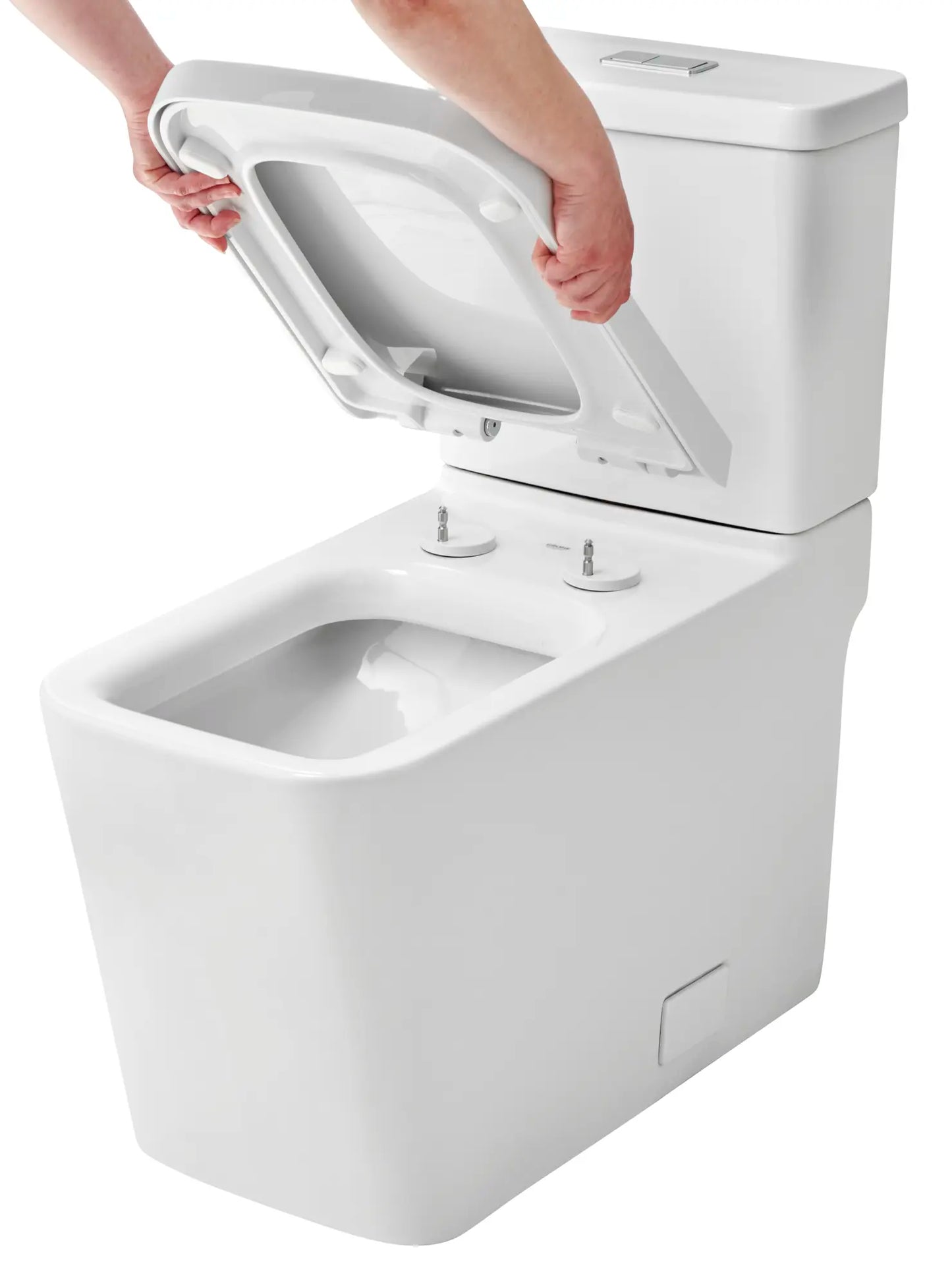 Grohe Eurocube Right Height Elongated Toilet Bowl With Seat