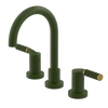 Rubinet Widespread Lav. Set. (less drain) Green Envy