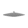 Square Rain Head Shower Rounder Edge ABS 8''