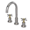 Rubinet Widespread Kitchen Set with LaSalle Spout Polished Nickel