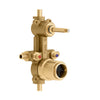 Kalia PEX - ½” pressure balance valve with 2-way diverter and test cap – without cartridge – 104845-PEX