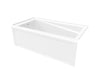 Maax Exhibit 6030 Ifs Afr Acrylic Alcove Left/Right Drain Bathtub #105511 - Golzar Home