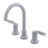 Rubinet Widespread Lav. Set. (less drain) White
