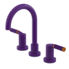 Rubinet Widespread Lav. Set. (less drain) Purple Haze