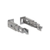 Frame to wall anchoring for use where foot installations into floor are not allowed
