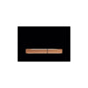Geberit SIGMA50 SQUARE Zinc frame in PVD red gold color