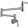 Traditional Delta Wallmount Pot Filler Faucets - Arctic Stainless