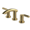 Rubinet Widespread Lav. Set. (less drain) Satin Brass