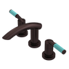 Rubinet Widespread Lav. Set. (less drain) Oil Rubbed Bronze