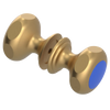 Rubinet Shower Door Knob (set) Satin Gold