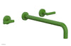 Phylrich TRANSITION - Wall Tub Set 14" Spout - Lever Handles 120-57-14