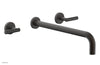 Phylrich TRANSITION - Wall Tub Set 14" Spout - Lever Handles 120-57-14