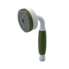 Rubinet 3 Function Hand Held Shower Only Matt White