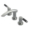 Rubinet Widespread Lav. Set. (less drain) Satin Nickel