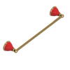 Rubinet Towel Bar 18" Gold