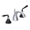 Rubinet Widespread Lav. Set. (less drain) Satin Chrome