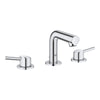 Concetto™ 8" Widespread 2-Handle S-Size Bathroom Faucet 1.2 Gpm - Golzar Home