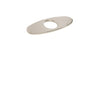 Aquabrass 4" cover plate for faucet