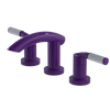 Rubinet Widespread Lav. Set. (less drain) Purple Haze