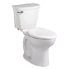 American Standard Cadet Pro Two-Piece 1.28 gpf/4.8 Lpf Chair Height Elongated Toilet Less Seat with Lined Tank