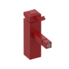Rubinet Single Control Bidet Fitting (less drain) Maroon